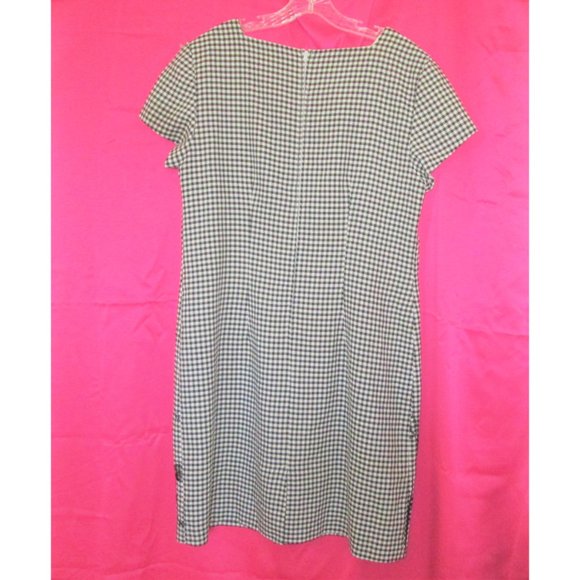 1990s vintage plus size gingham dress 12 14 xl - Picture 3 of 6
